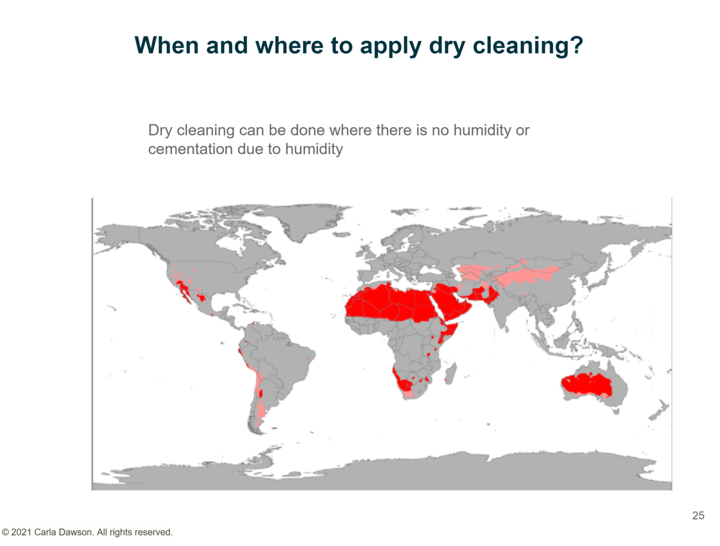 Where dry solar panel cleaning makes sense