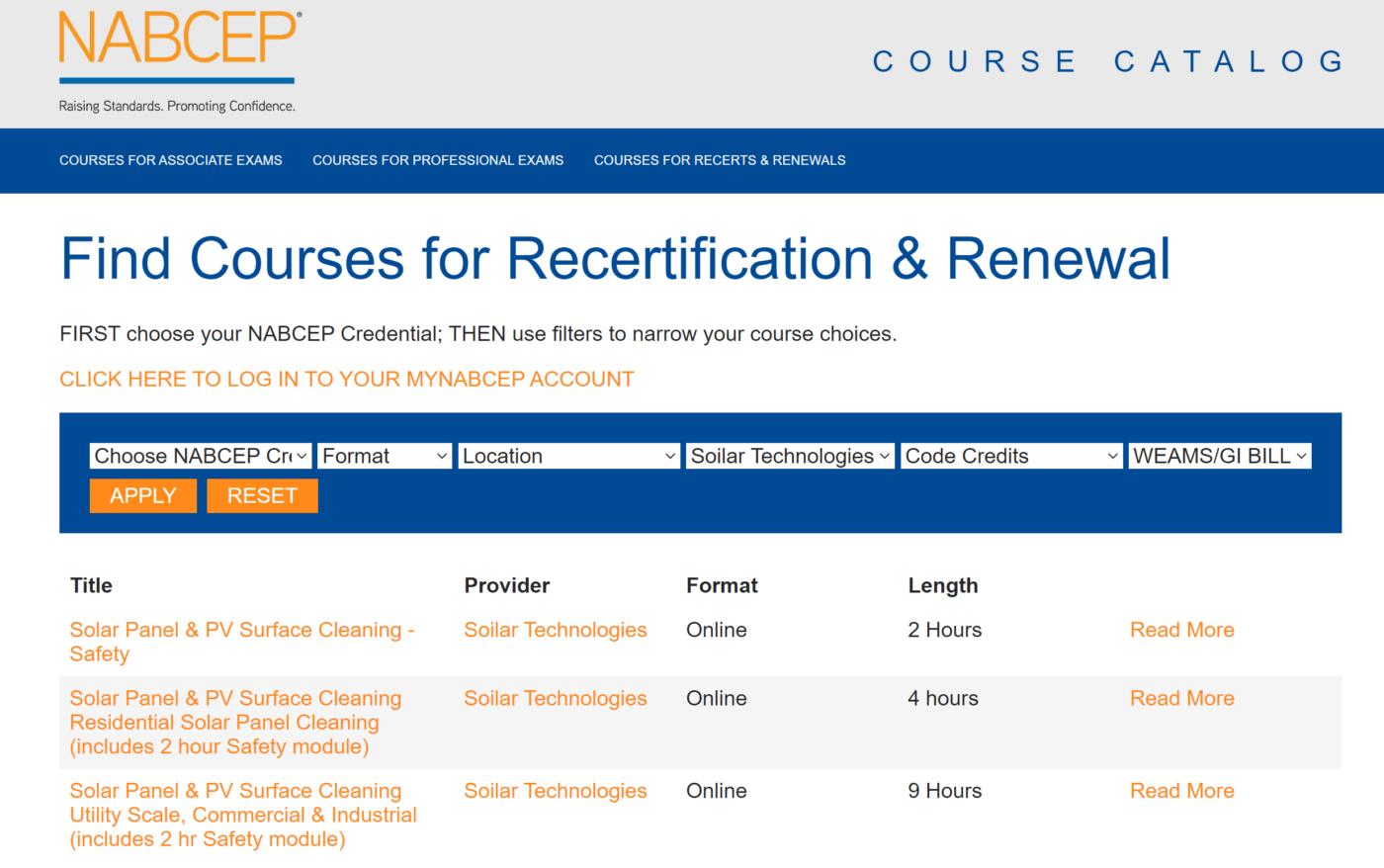 Credencial de Panel Solar con NABCEP  Florida International Training  Institute, Inc