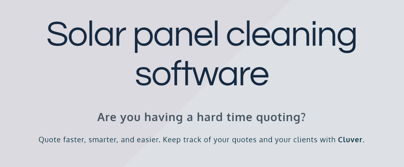 Solar Panel Cleaning Software 1