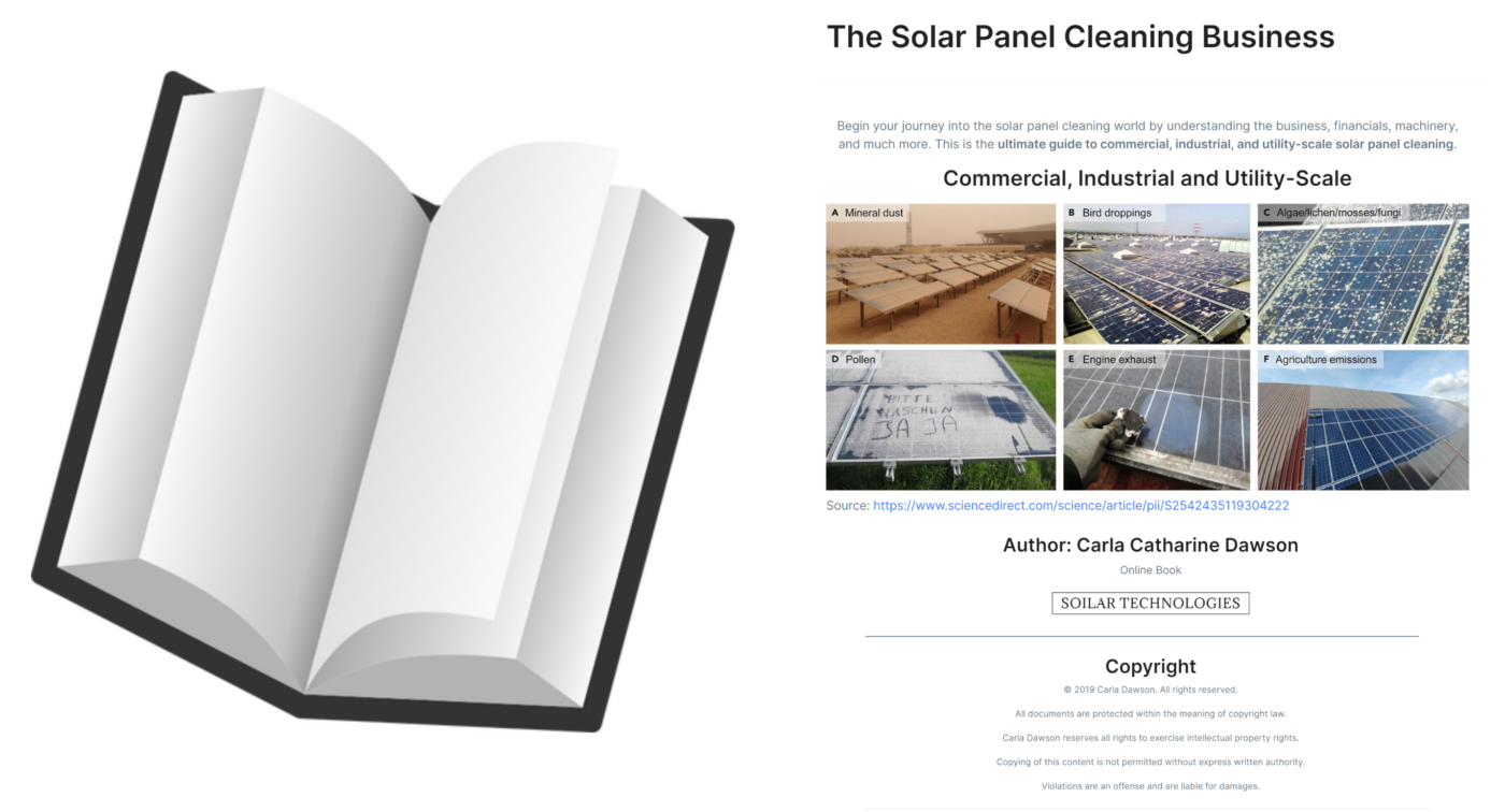 The Solar Panel Cleaning Business Online Book